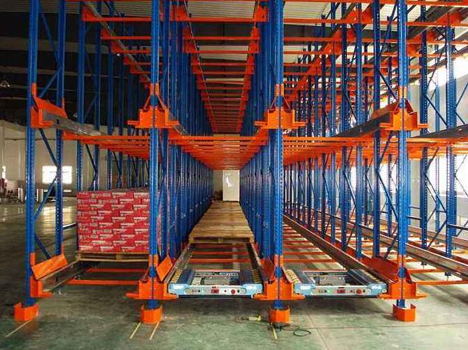 穿梭式貨架案例