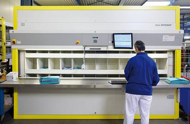 [自動(dòng)回轉(zhuǎn)庫(kù)]智能回轉(zhuǎn)庫(kù)采用了自動(dòng)門技術(shù)