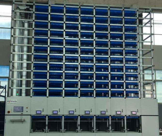 智能貨柜從人到貨發(fā)展貨到人的優(yōu)勢